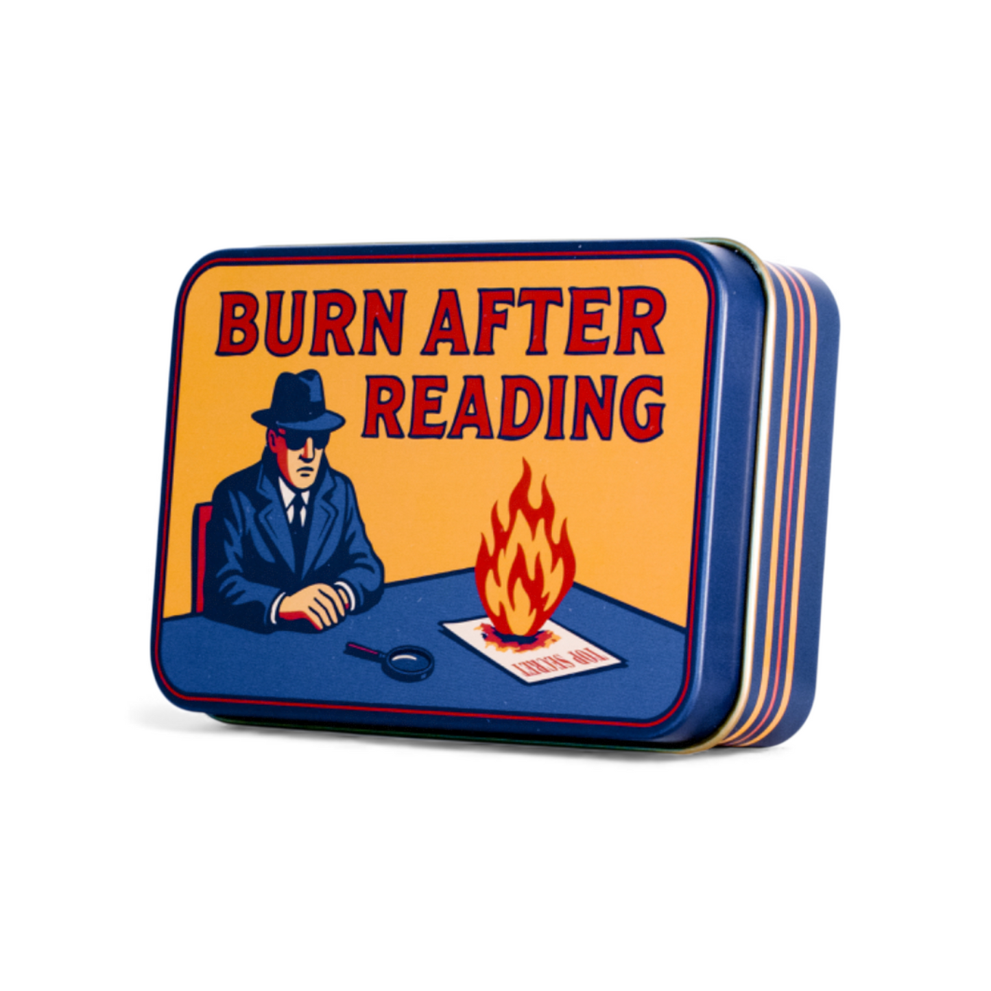 TINIT's 'Burn After Reading' Match Tin
