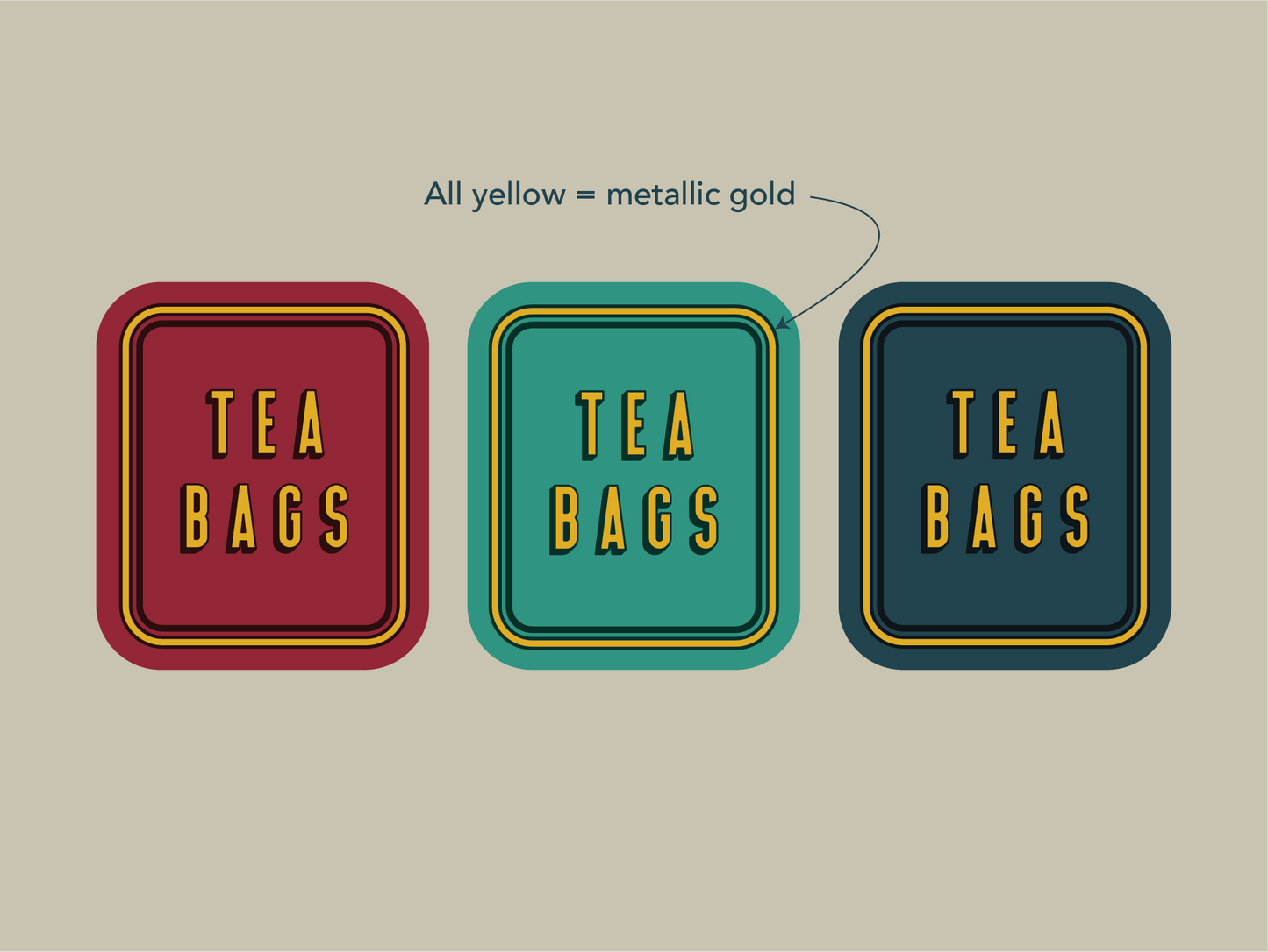 PRE-ORDER 'TEA BAGS' Tea Bag Tin