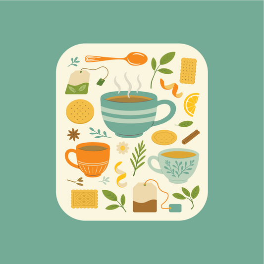 PRE-ORDER 'everything but the kettle' Tea Bag Tin