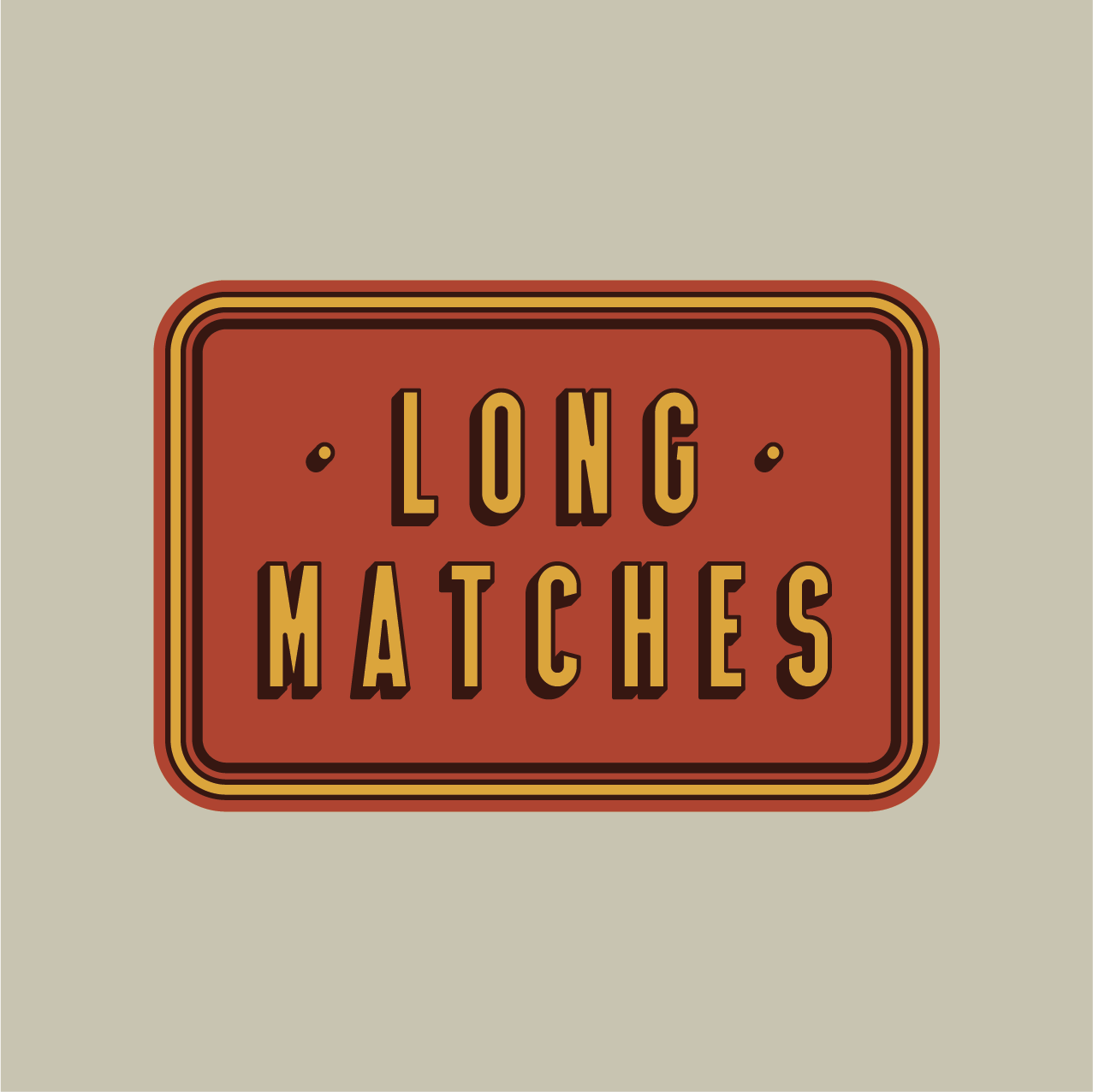 PRE-ORDER TINIT's 'Long Matches' Match Tins