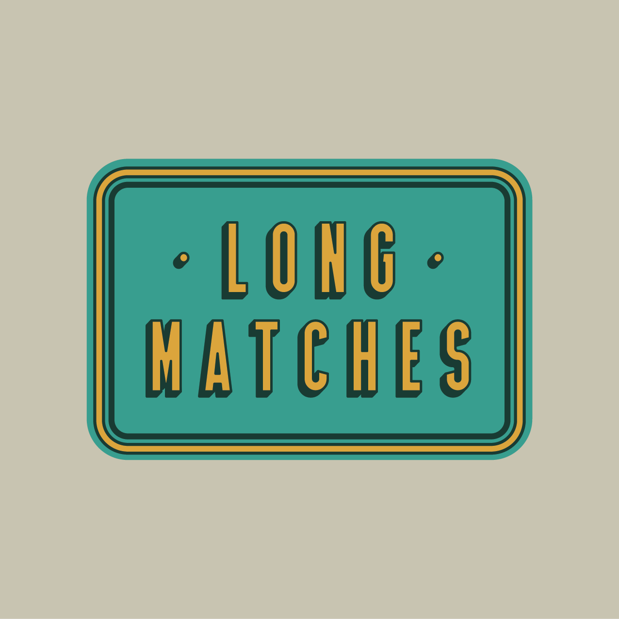 PRE-ORDER TINIT's 'Long Matches' Match Tins