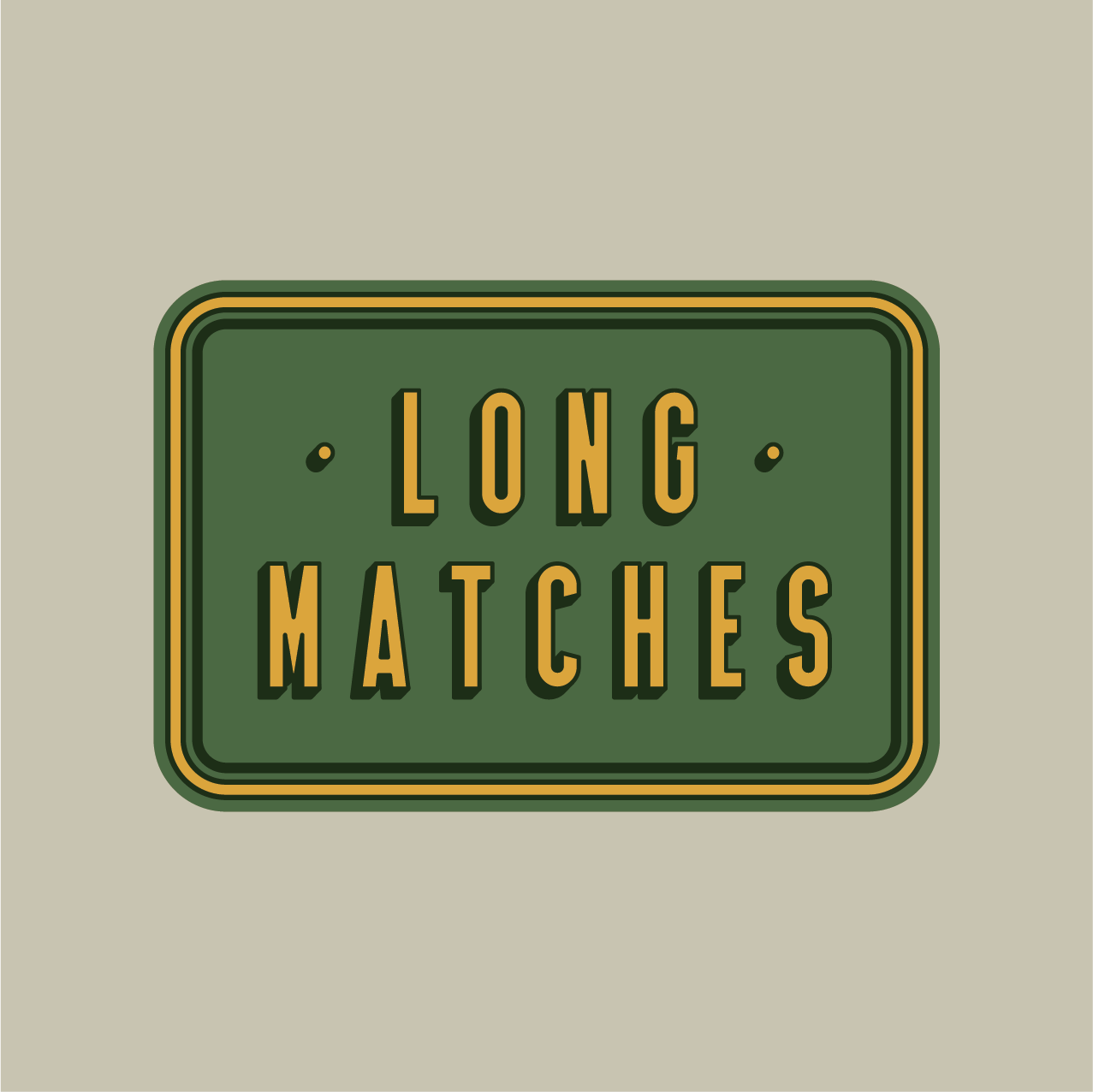 PRE-ORDER TINIT's 'Long Matches' Match Tins