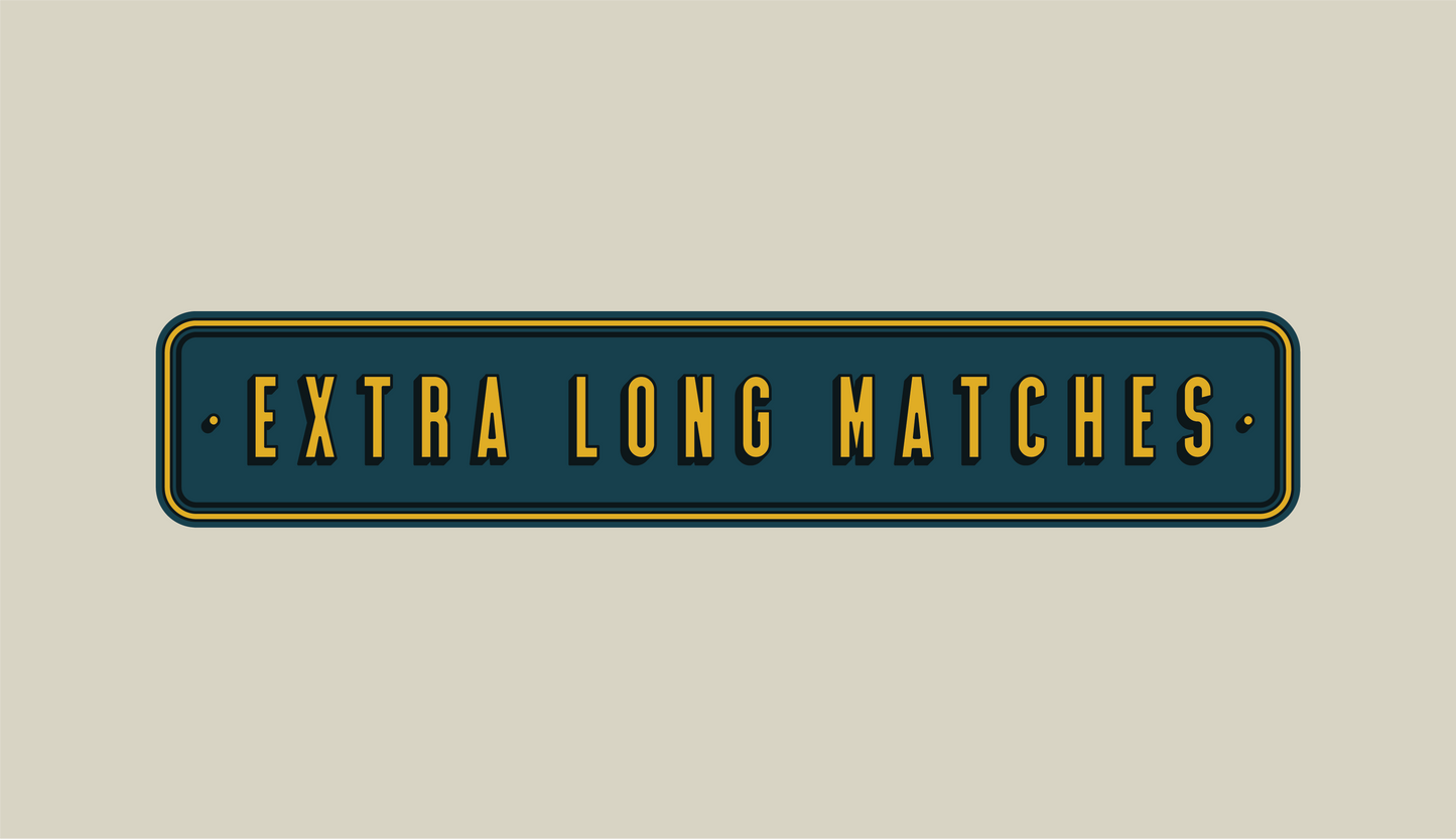 PRE-ORDER TINIT's 'Extra Long Matches' Match Tins