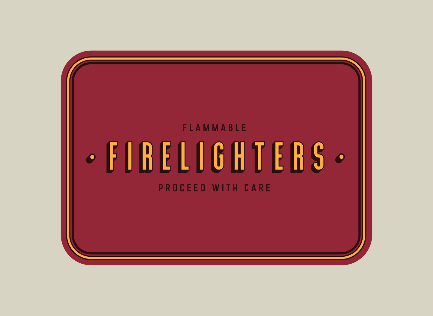 PRE-ORDER TINIT's 'Firelighters' Tin