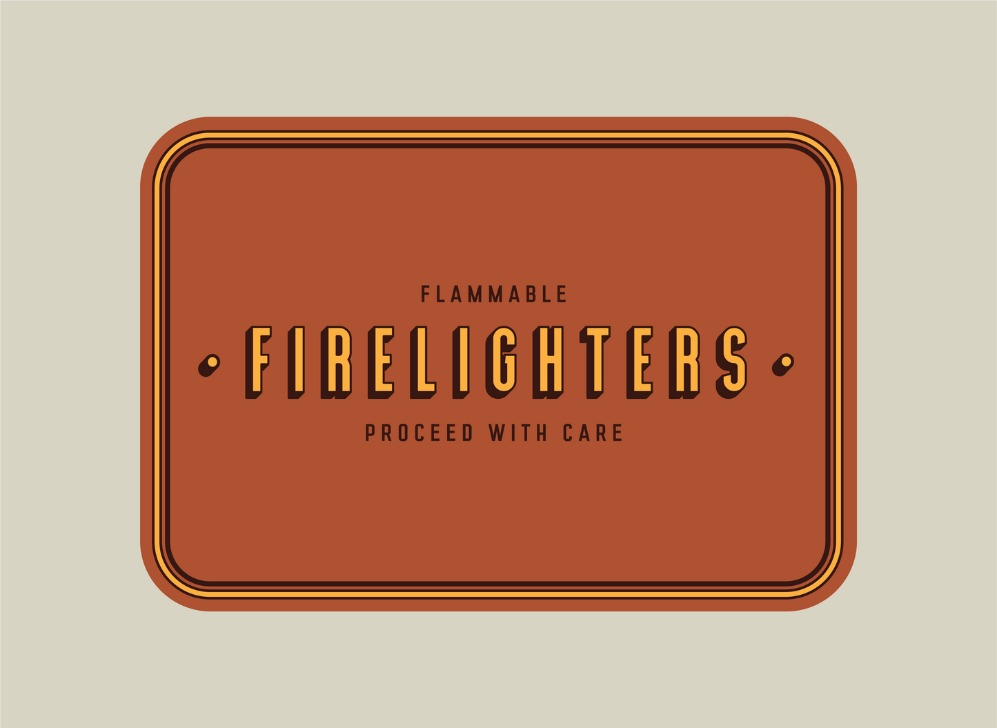 PRE-ORDER TINIT's 'Firelighters' Tin