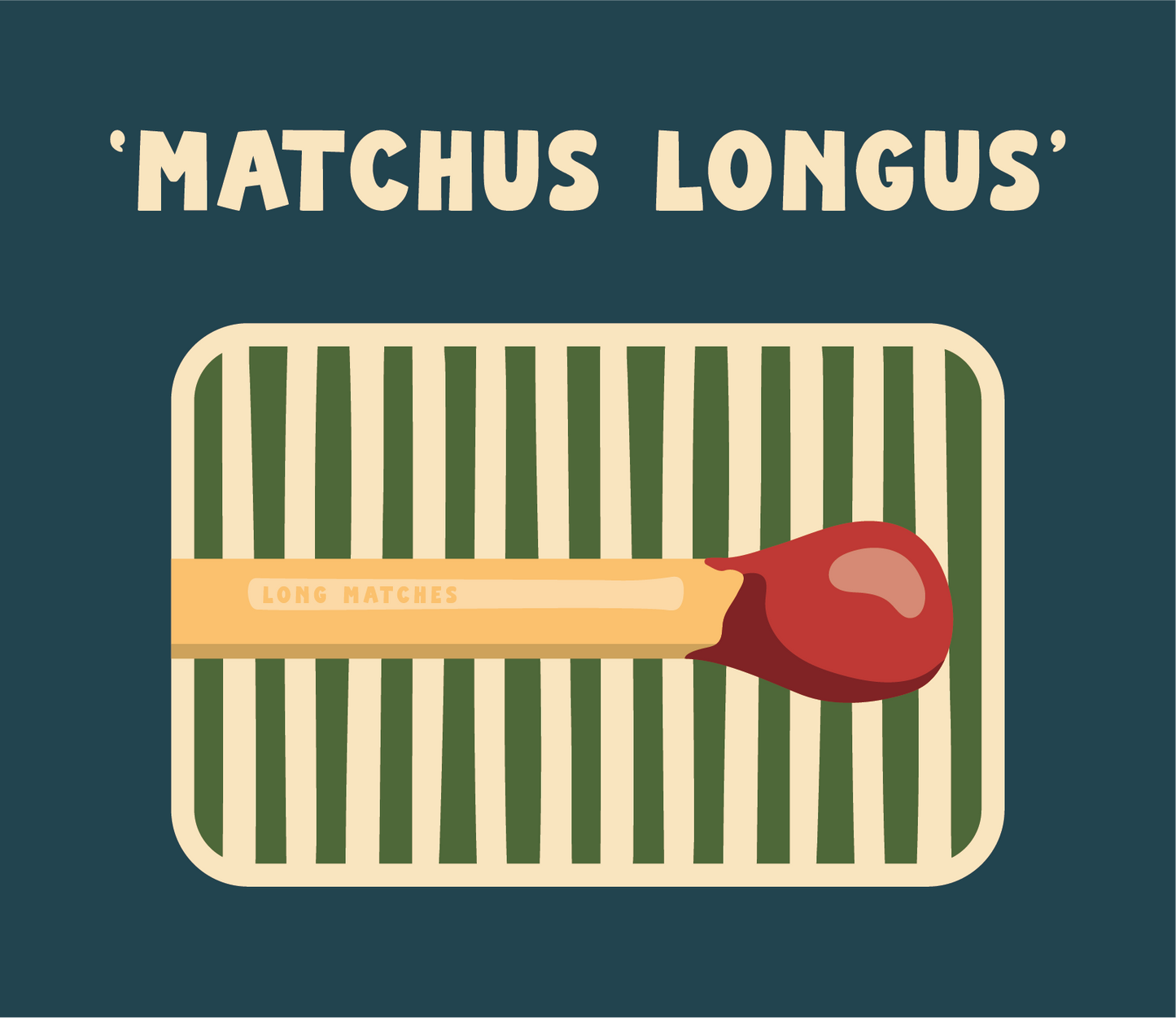 PRE-ORDER TINIT's 'Matchus Longus' Match Tins