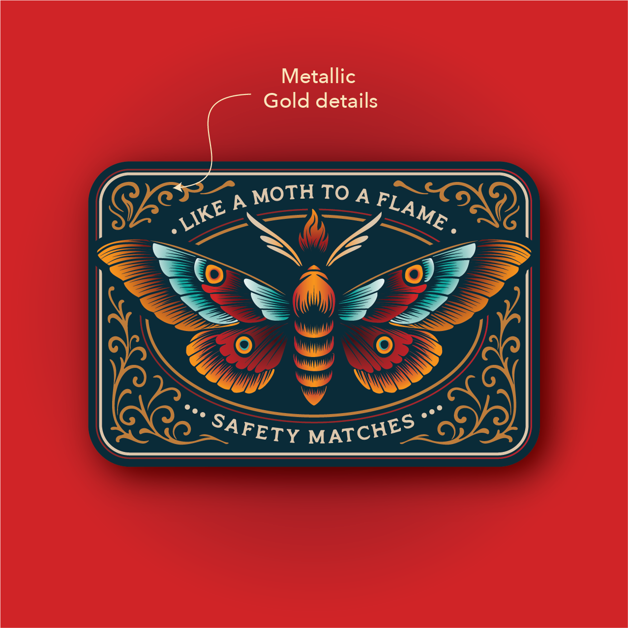 PRE-ORDER TINIT's 'Like a Moth to a Flame' Match Tin