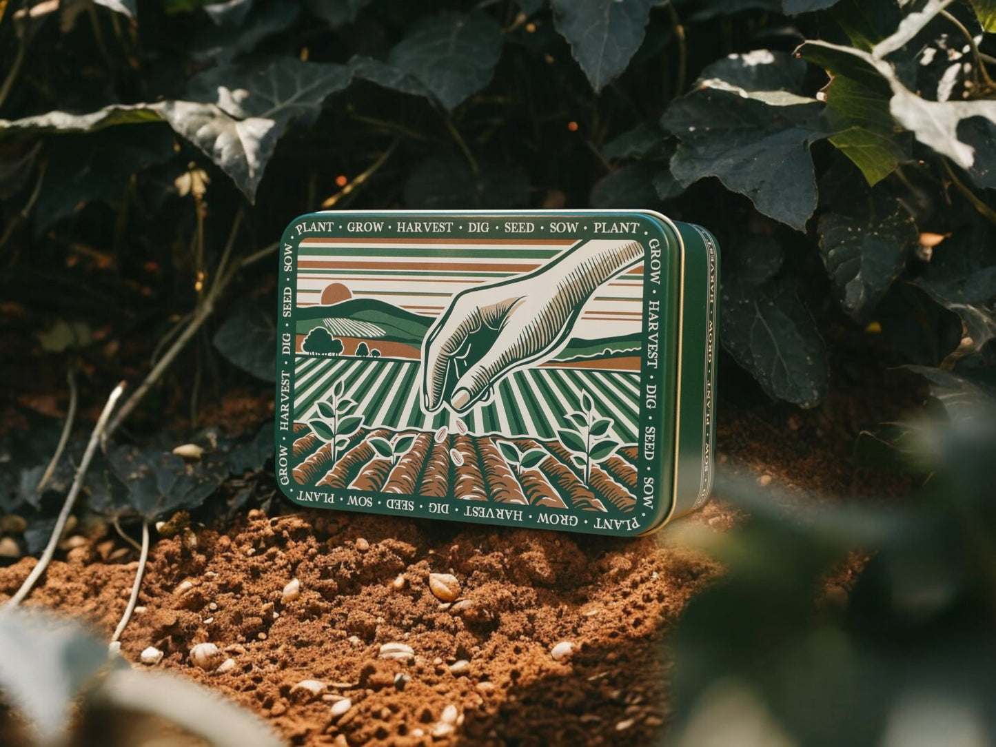 TINIT's Gardening Seed Storage Tin