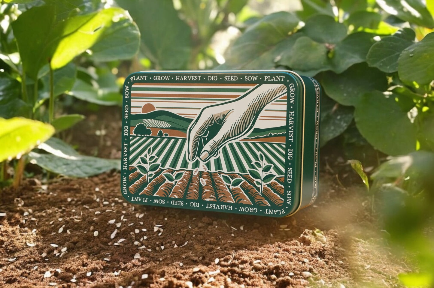 TINIT's Gardening Seed Storage Tin