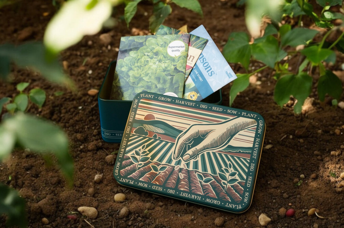 TINIT's Gardening Seed Storage Tin