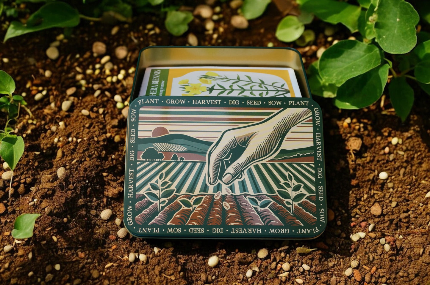 TINIT's Gardening Seed Storage Tin
