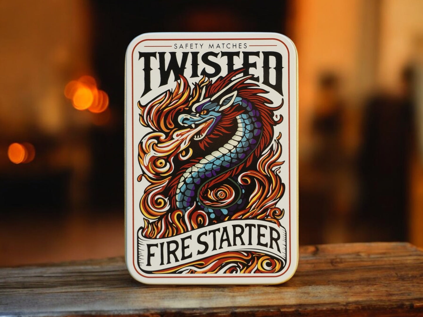 TINIT's 'Set Fire to the Rain' Match Tin