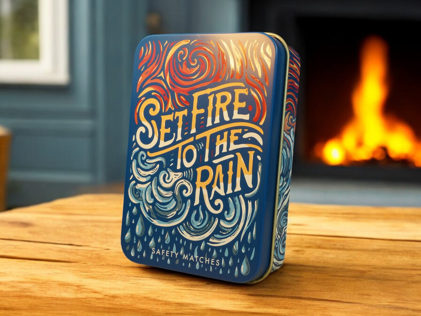 TINIT's 'Set Fire to the Rain' Match Tin