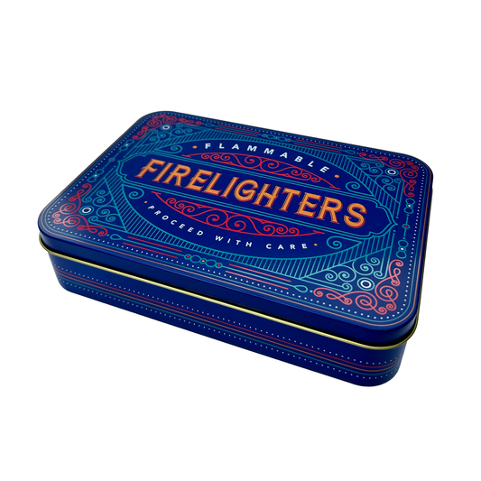TINIT's Firelighter Tin - Blue