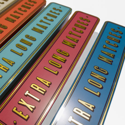 TINIT's 'Extra Long Matches' Match Tins
