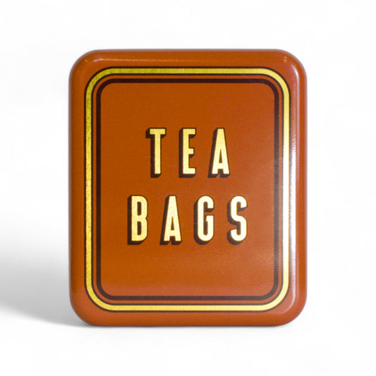 'TEA BAGS' Tea Bag Tin