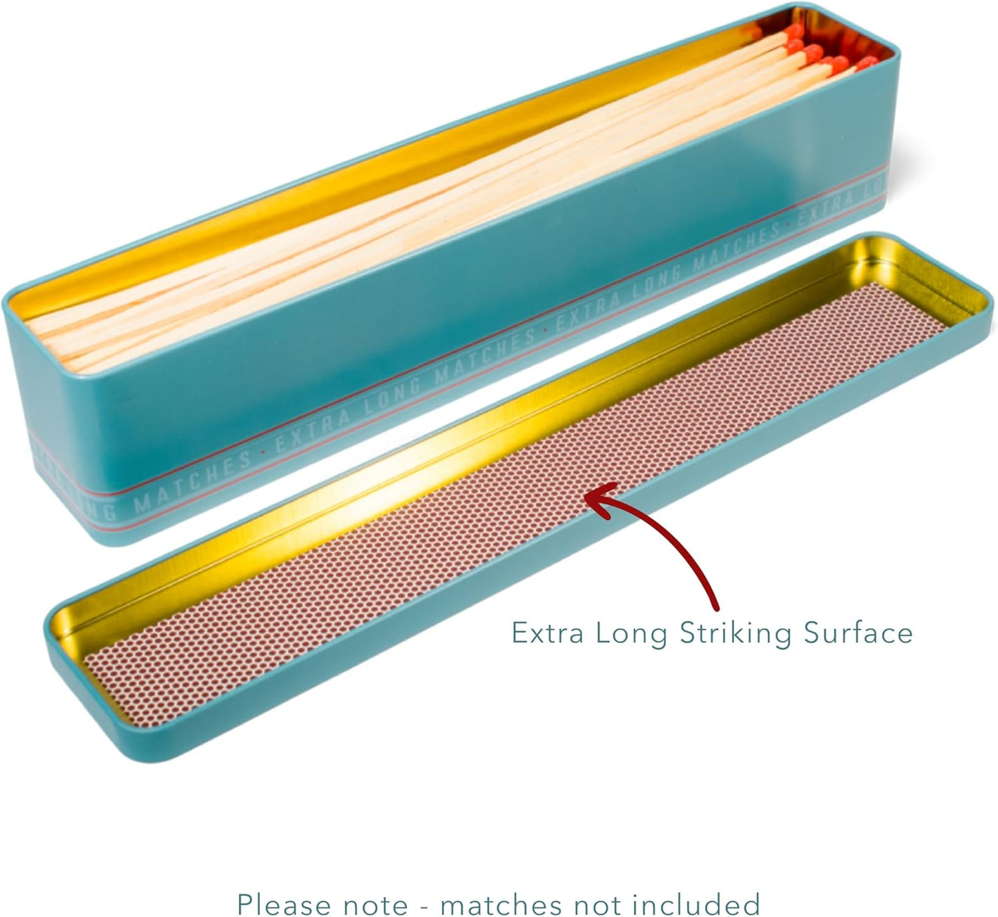 TINIT's 'Rowers' Extra Long Match Tin