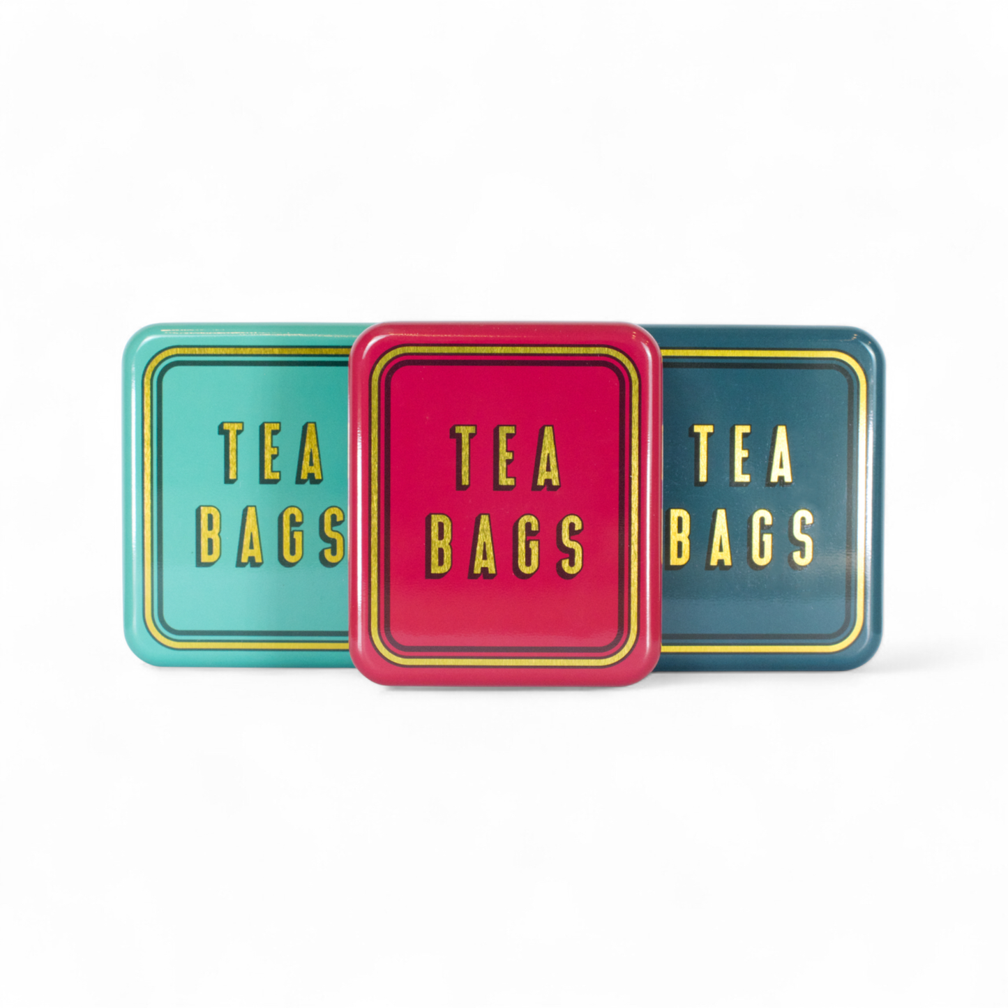'TEA BAGS' Tea Bag Tin