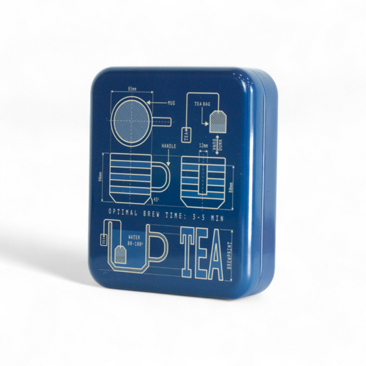 'Brewprint' Tea Bag Tin