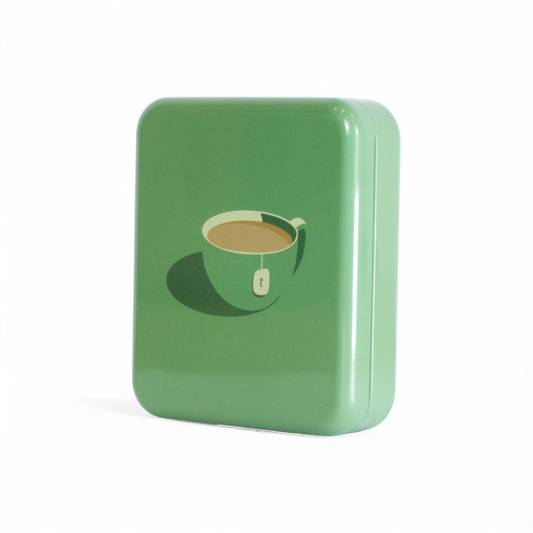 'teacup' Pocket Tea Bag Tin