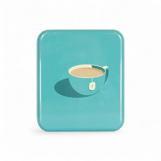 'teacup' Pocket Tea Bag Tin