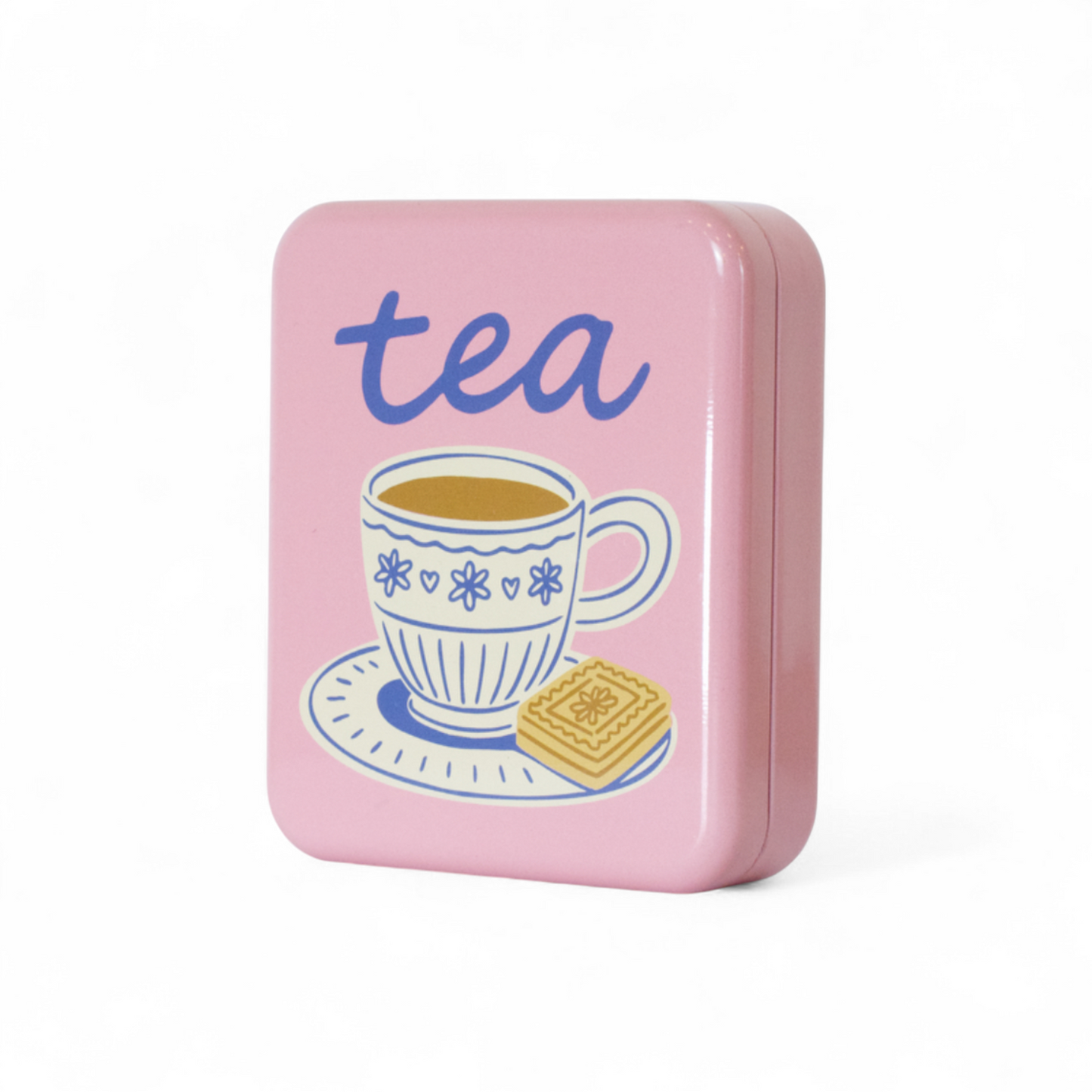 'tea & a biccy' Tea Bag Tin