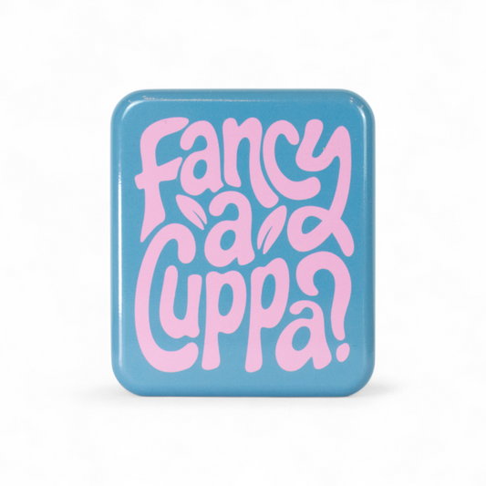 'Fancy a Cuppa?' Pocket Tea Bag Tin