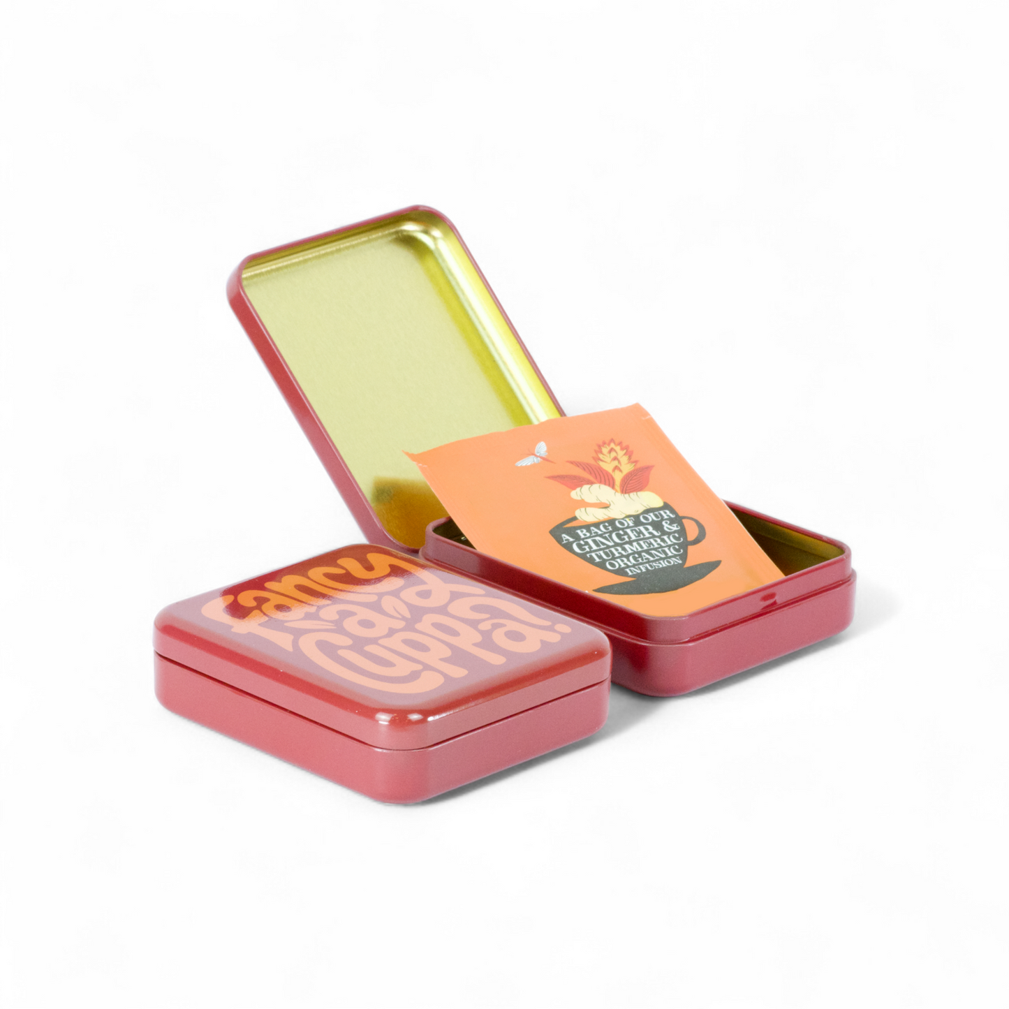 'Fancy a Cuppa?' Pocket Tea Bag Tin