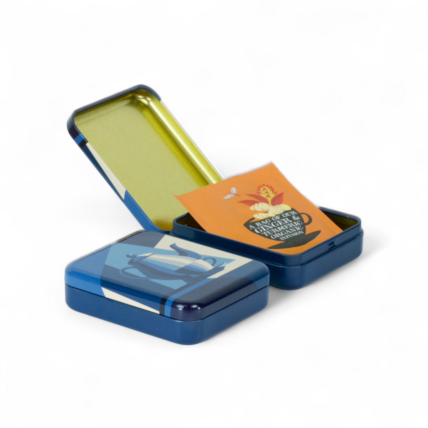 'TEA-OMETRY' Pocket Tea Bag Tin