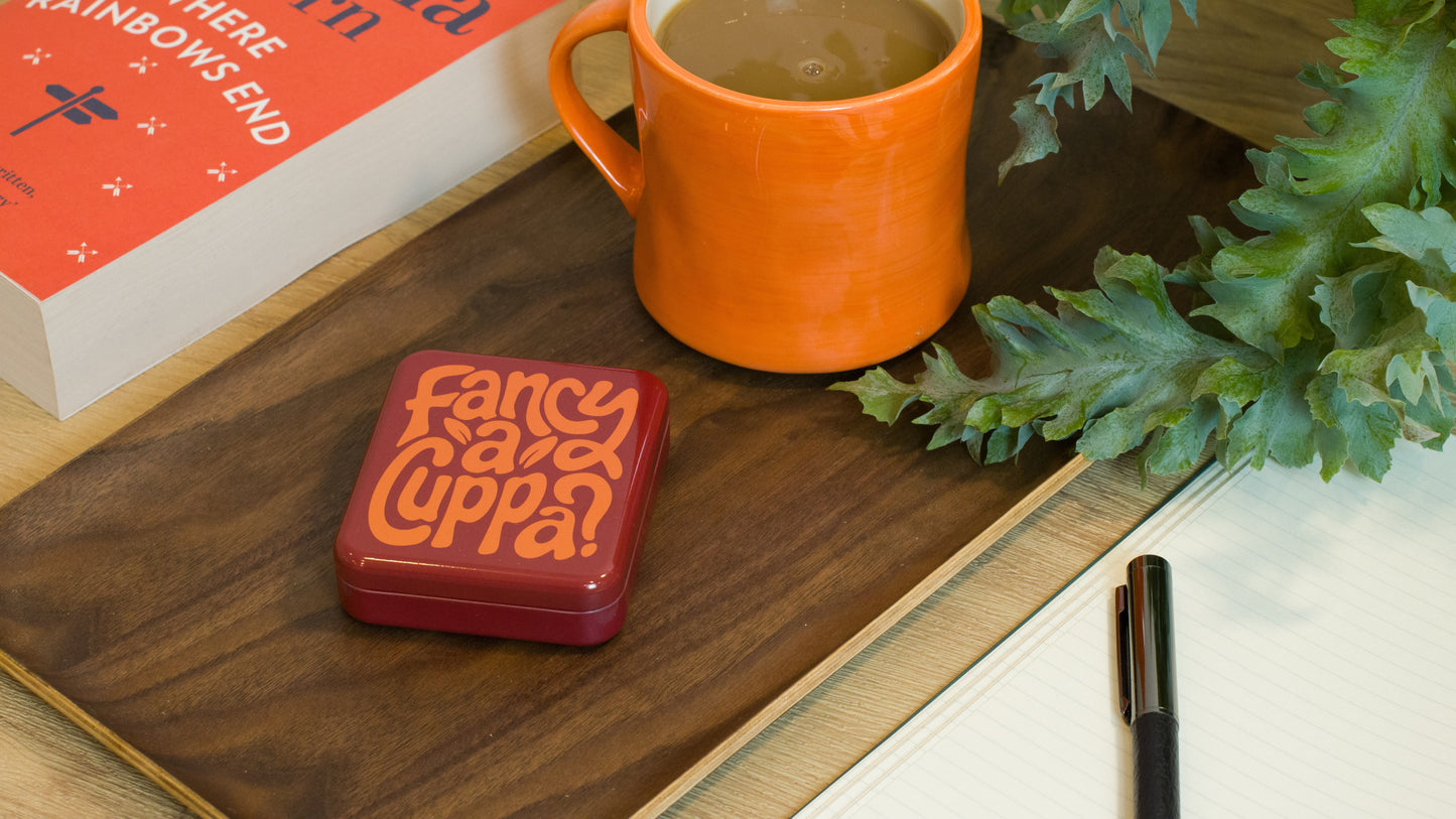 'Fancy a Cuppa?' Pocket Tea Bag Tin
