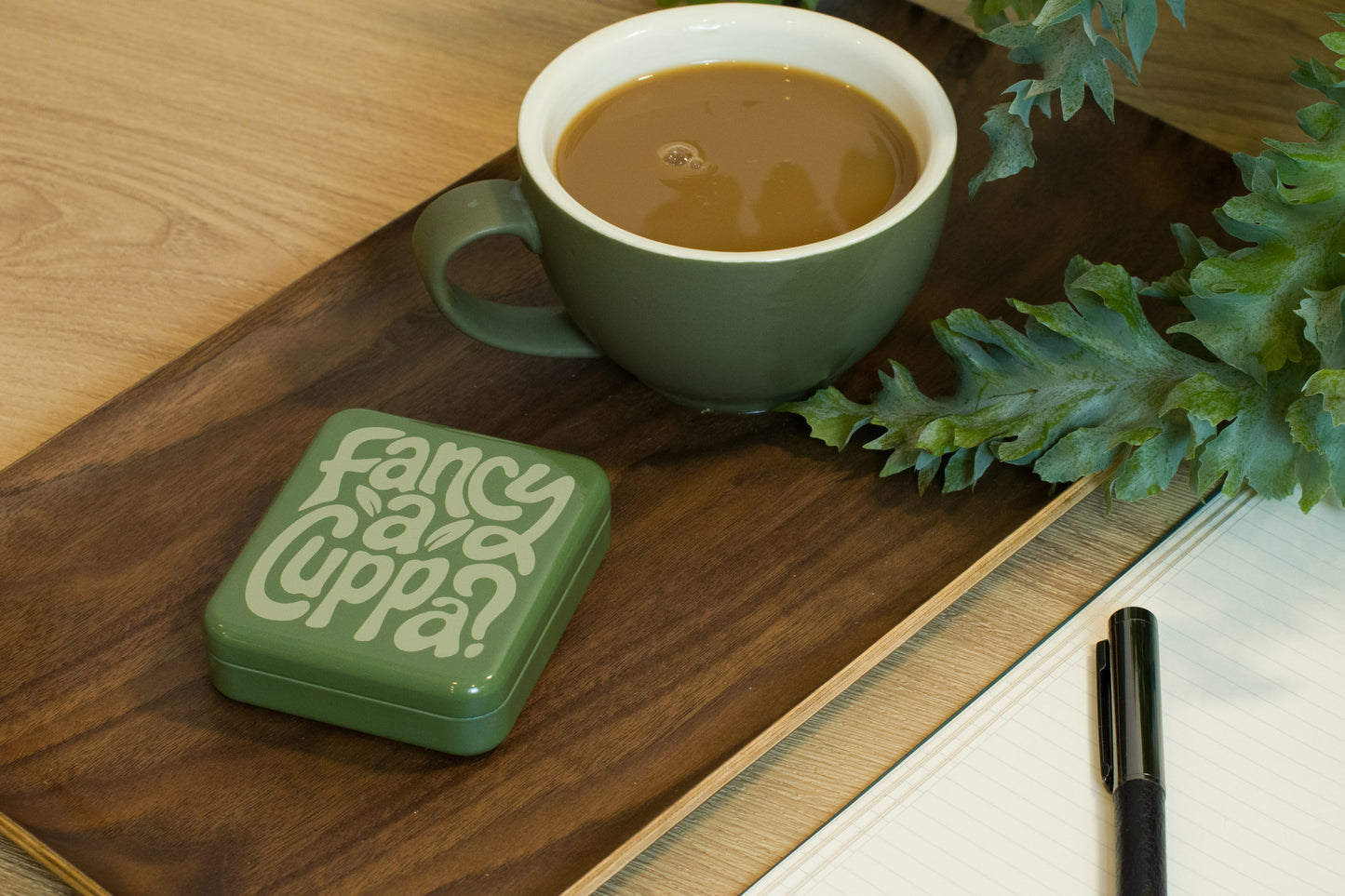 'Fancy a Cuppa?' Pocket Tea Bag Tin