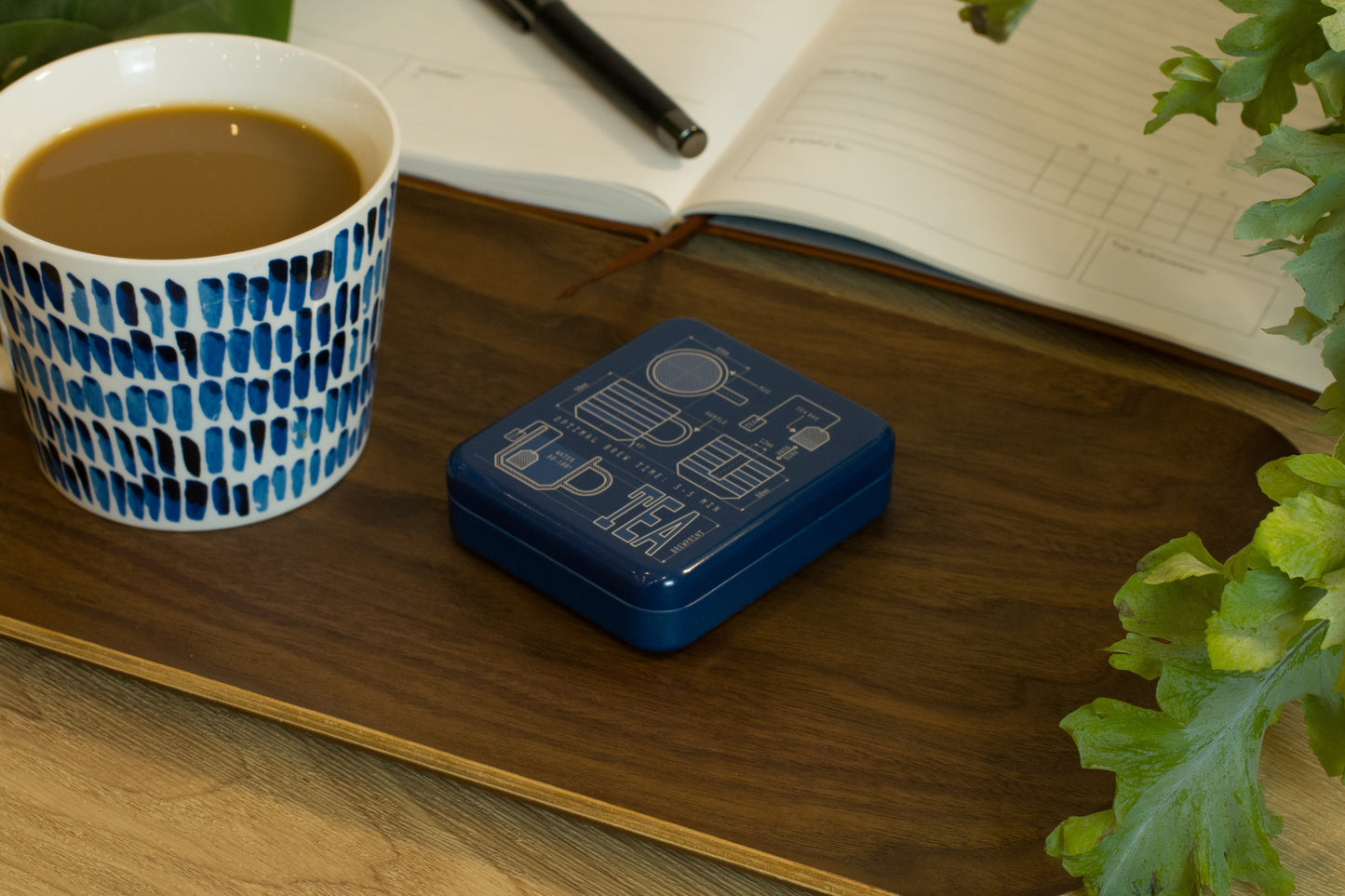 'Brewprint' Tea Bag Tin