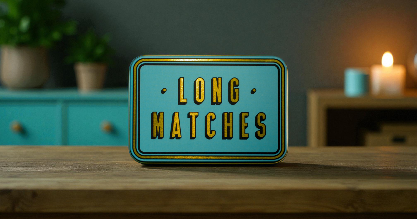 TINIT's 'Long Matches' Match Tins