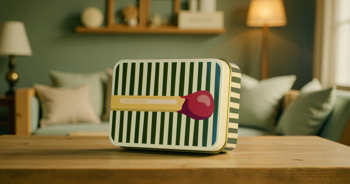 TINIT's 'Matchus Longus' Match Tins