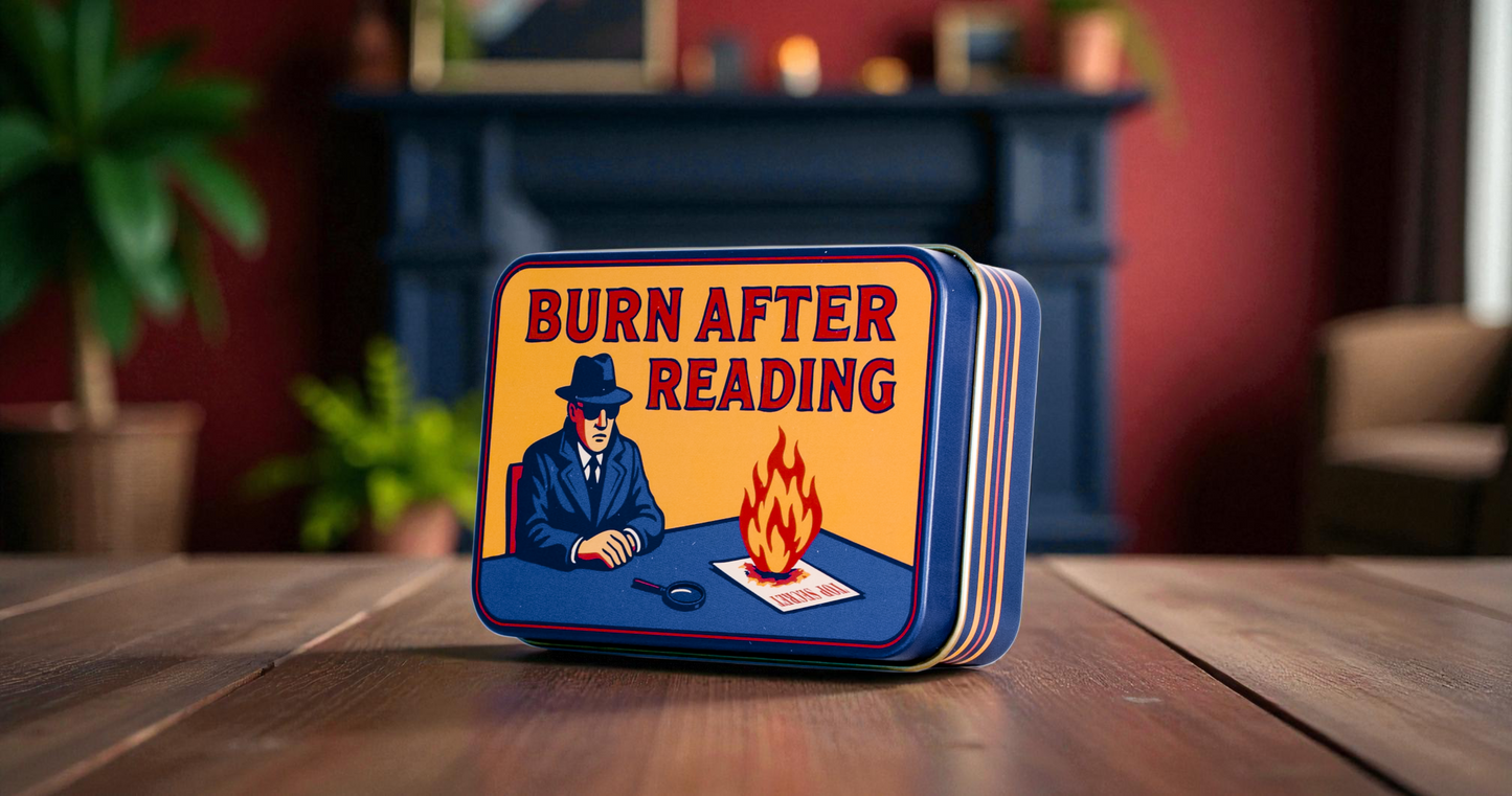 TINIT's 'Burn After Reading' Match Tin