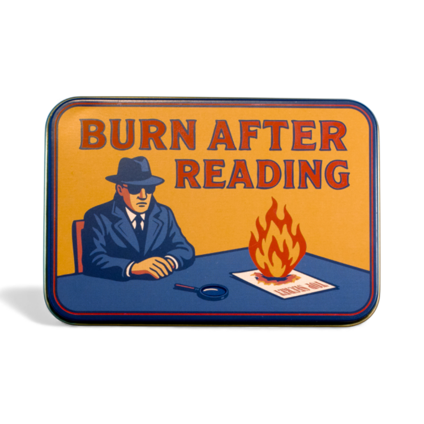 TINIT's 'Burn After Reading' Match Tin