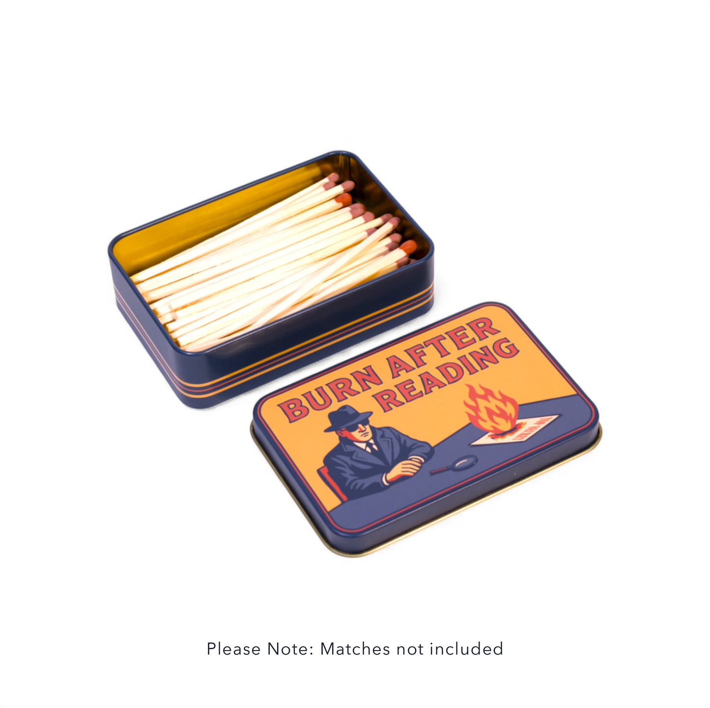 TINIT's 'Burn After Reading' Match Tin