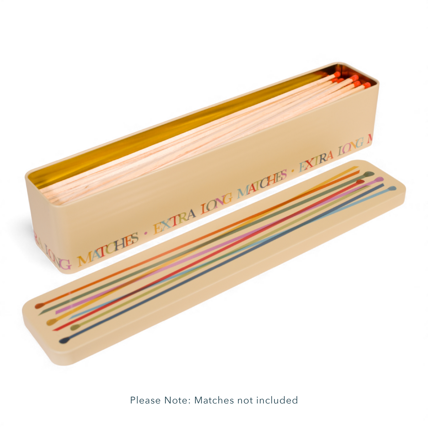 TINIT's 'Matchsticks' Extra Long Match Tin