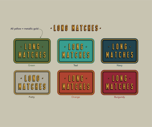 PRE-ORDER TINIT's 'Long Matches' Match Tins