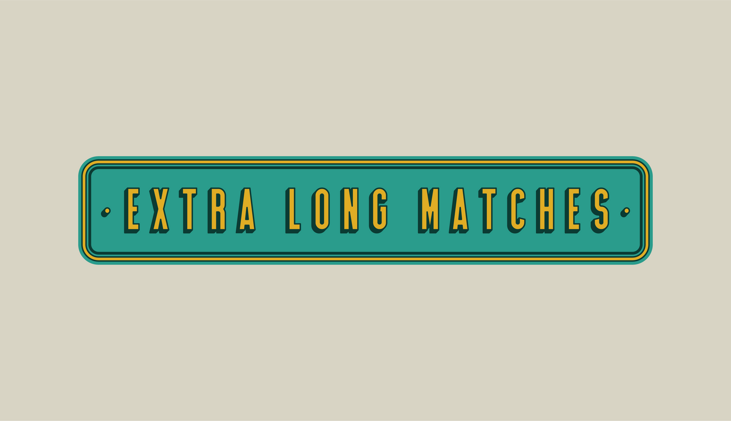 PRE-ORDER TINIT's 'Extra Long Matches' Match Tins