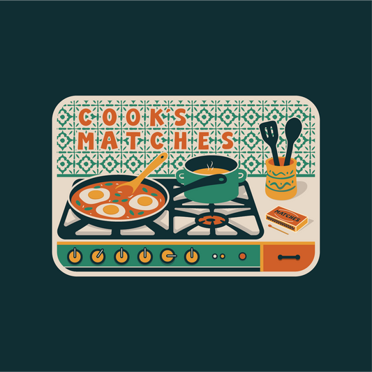 PRE-ORDER TINIT's 'Cook's Matches' Match Tin