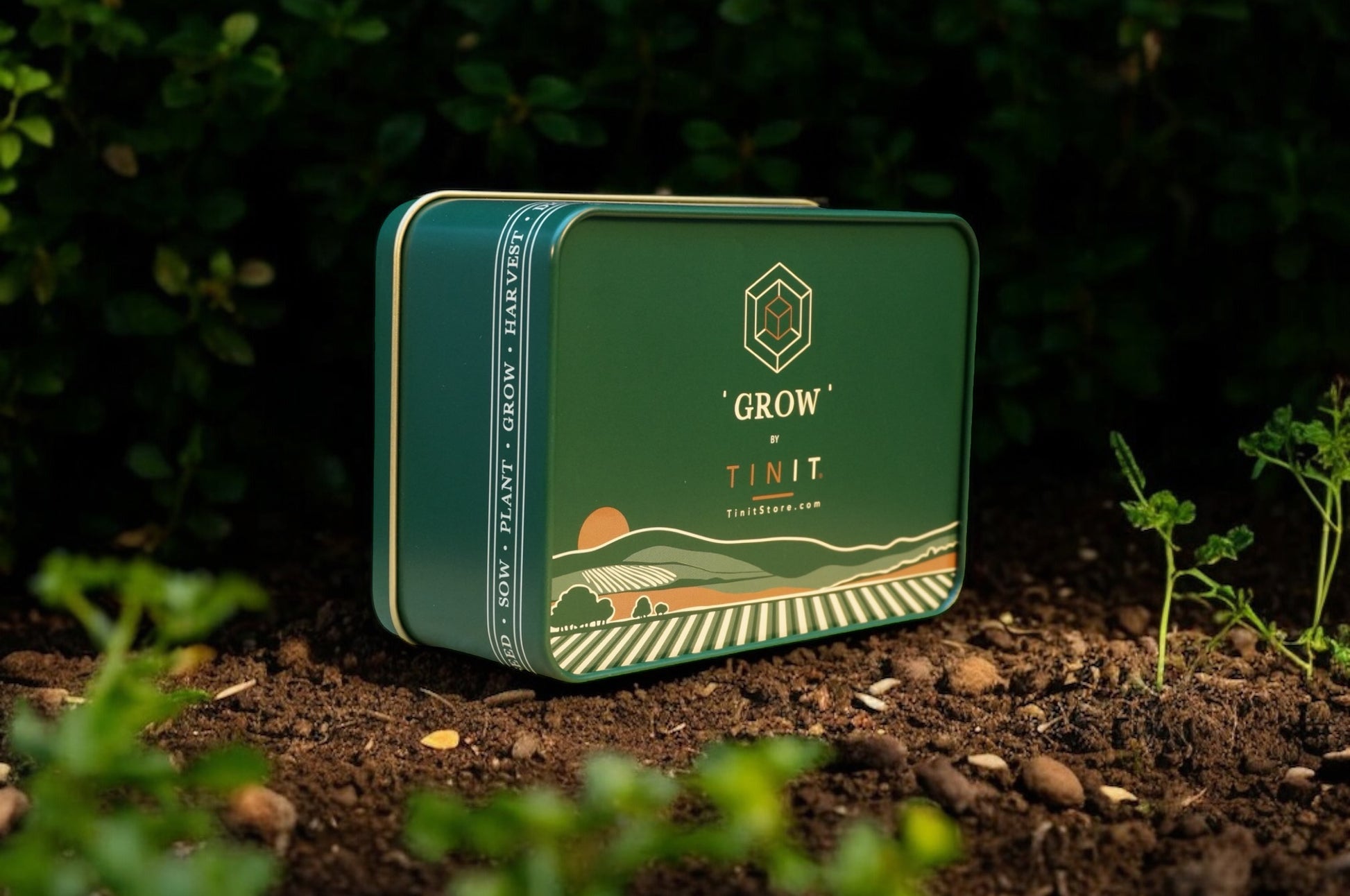 garden seed storage tin TINIT's Gardening Seed Storage Tin