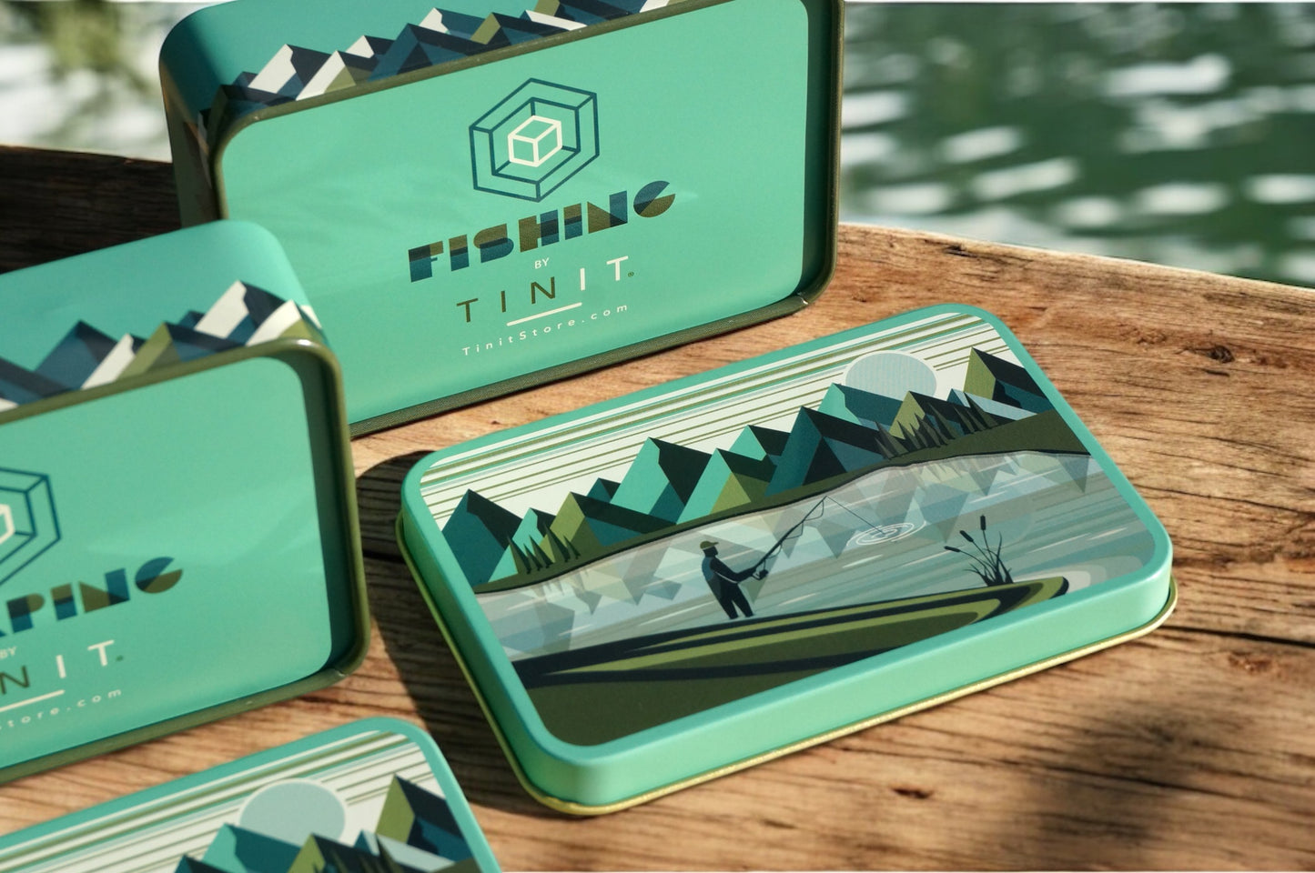 TINIT's Camping and Fishing Tin Set