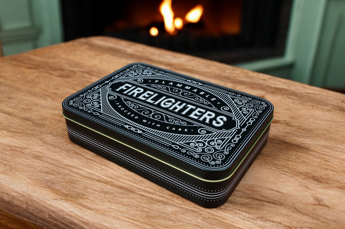 TINIT's Firelighter and Match Tin Set