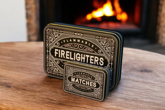 TINIT's Firelighter and Match Tin Set