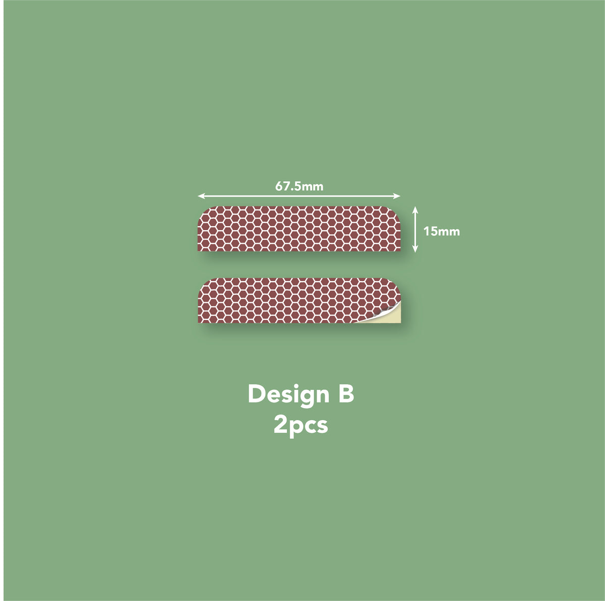 Replacement Self Adhesive Strikers - 2 pack