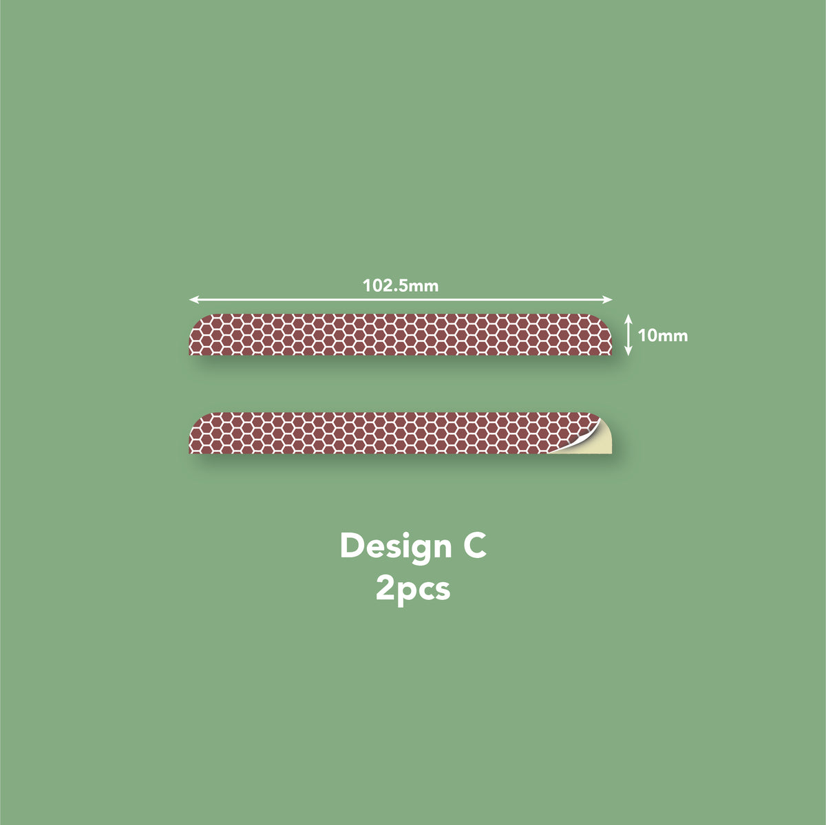 Replacement Self Adhesive Strikers - 2 pack