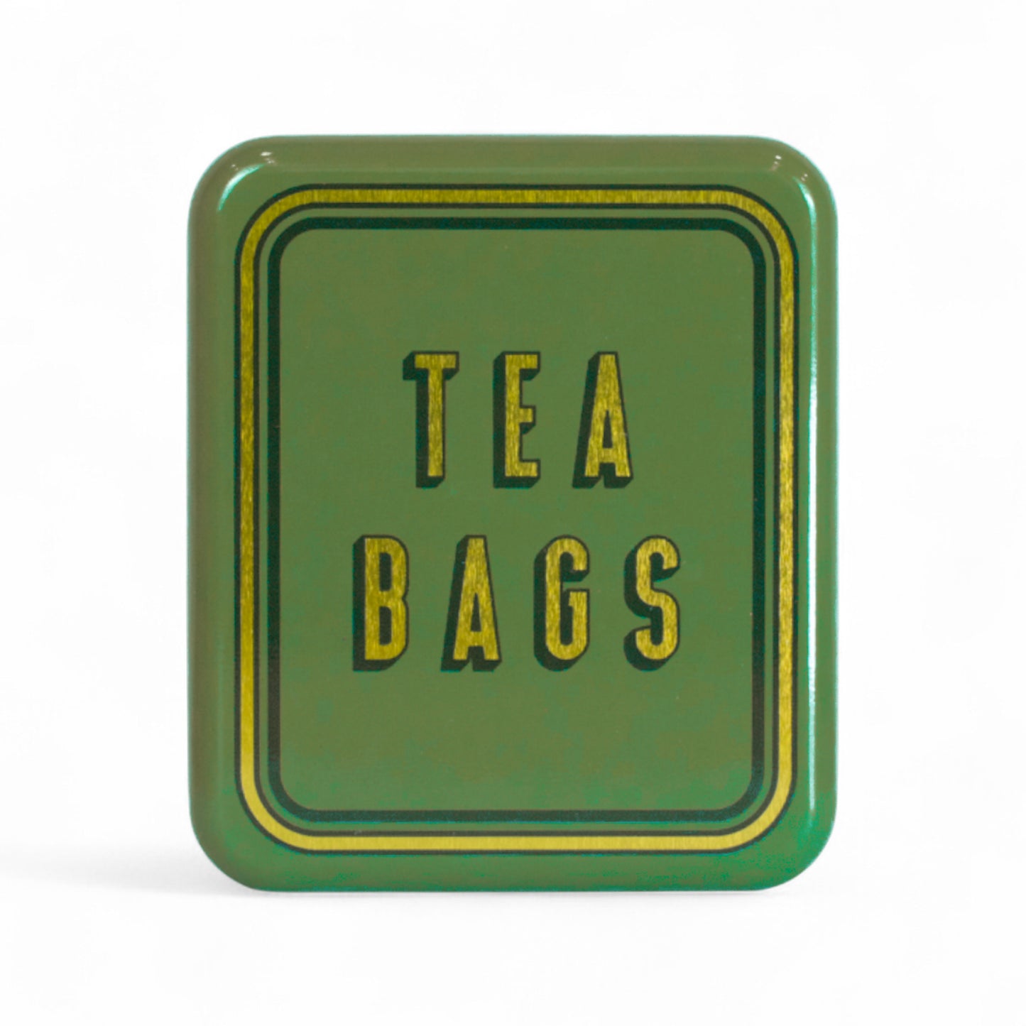 'TEA BAGS' Tea Bag Tin