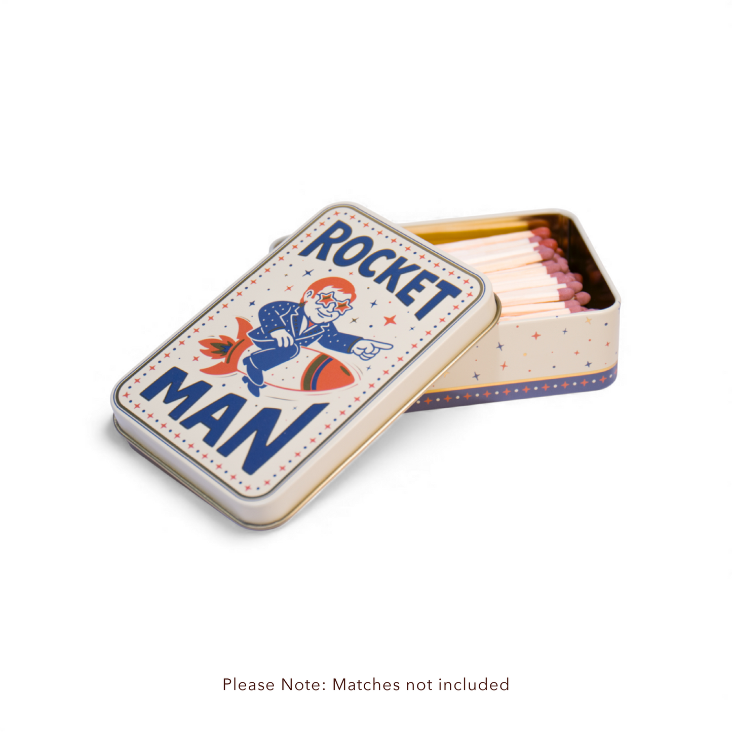 TINIT's 'Rocket Man' Match Tin
